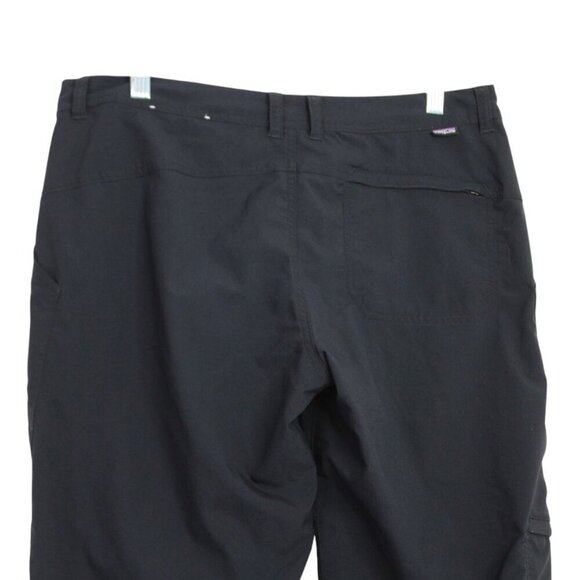 Patagonia Women's Inter-Continental Athletic Capris Pants Black Size 10 - Picture 3 of 8